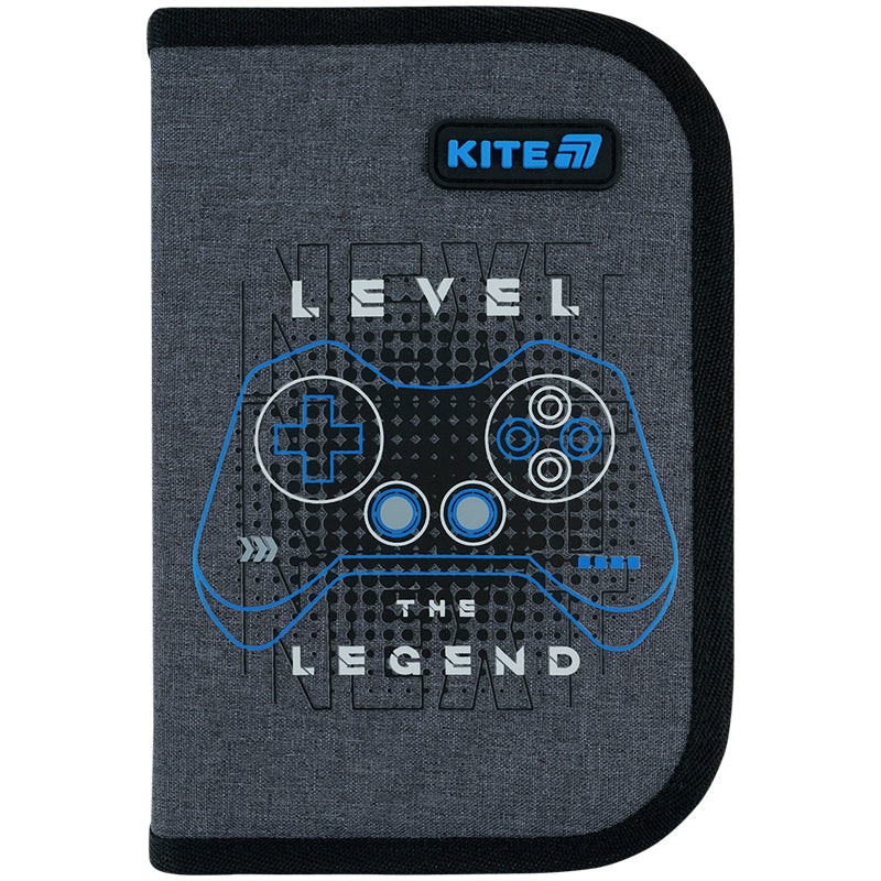 Пенал без наповнення Kite Level UP K26-622-6, 1 відділення, 2 відвороти