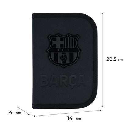 Пенал з наповненням Kite FC Barcelona BC26-622H, 1 відділення, 2 відвороти