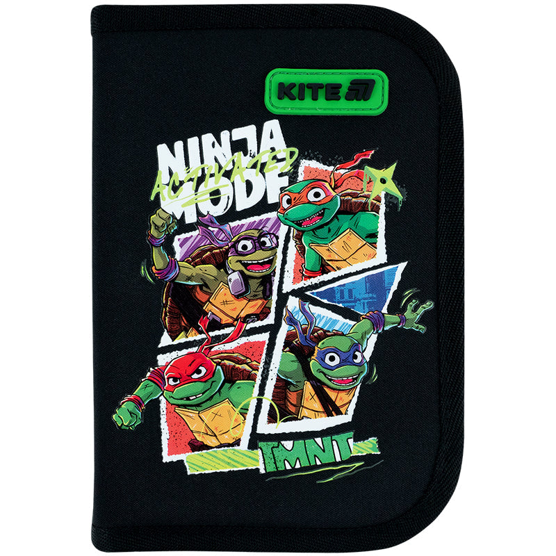 Пенал з наповненням Kite Ninja Turtles NT26-622H, 1 відділення, 2 відвороти