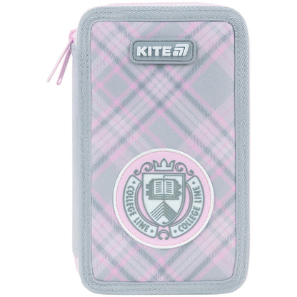 Пенал без наповнення Kite College Line K26-623-1, 2 відділення