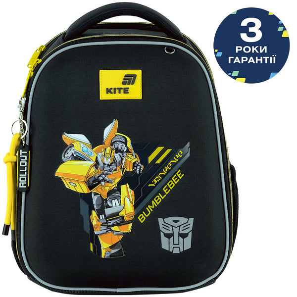 Рюкзак шкільний каркасний Kite Education Transformers TF26-555S