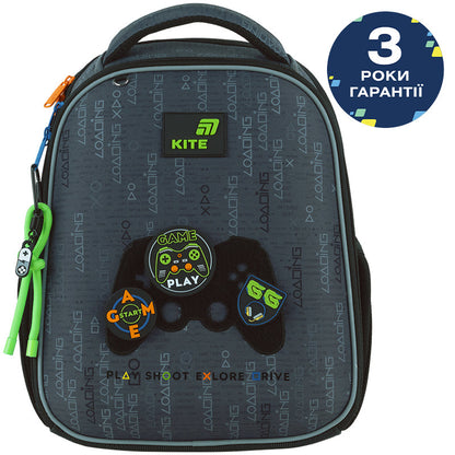 Рюкзак шкільний каркасний Kite Education Good Game K26-555S-5