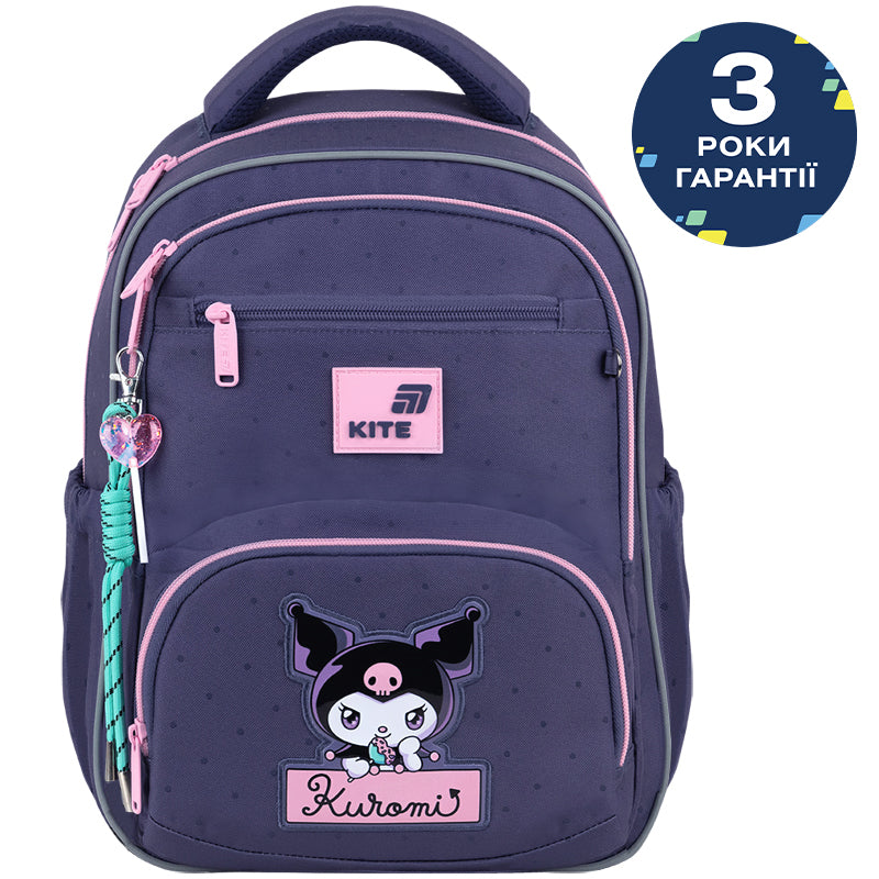 Рюкзак шкільний Kite Education Kuromi HK26-773M