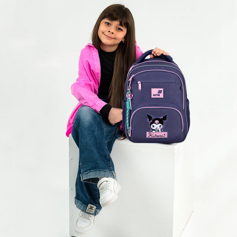 Рюкзак шкільний Kite Education Kuromi HK26-773M