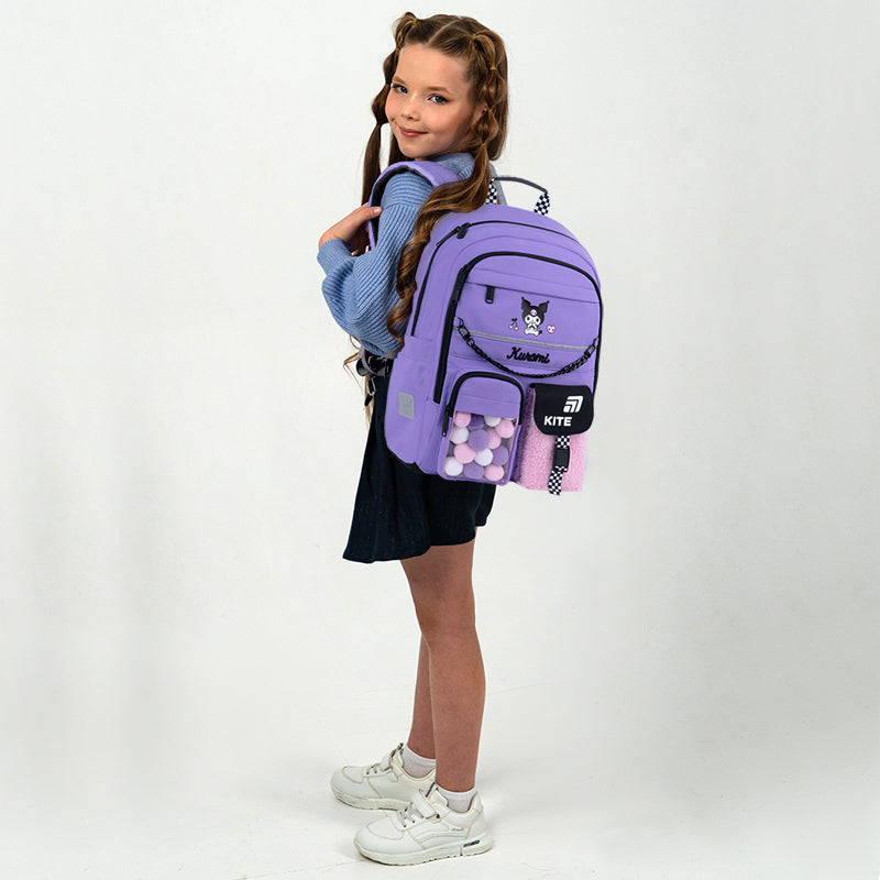 Рюкзак шкільний Kite Education Kuromi HK26-584M