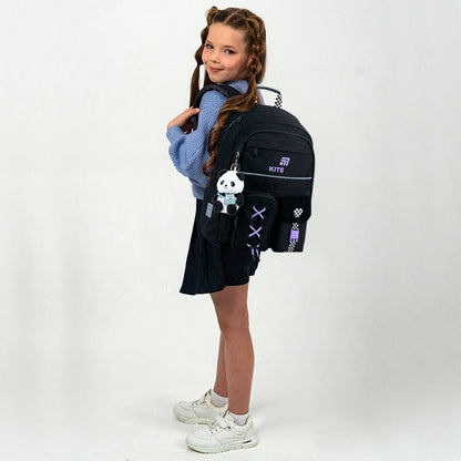 Рюкзак шкільний Kite Education Panda Love K26-584M-2