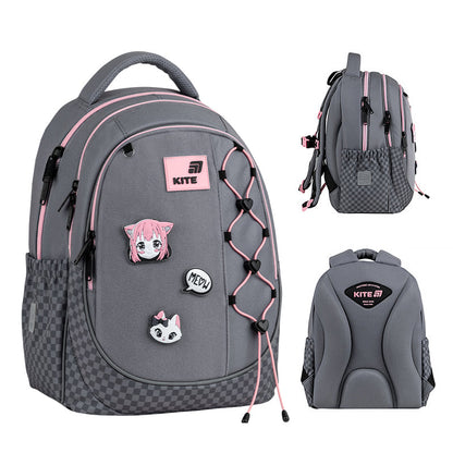 Рюкзак шкільний Kite Education Meow K26-700M-3