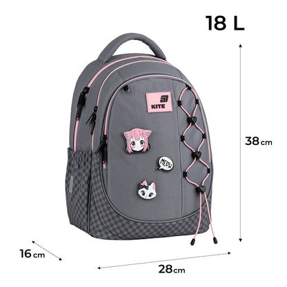 Рюкзак шкільний Kite Education Meow K26-700M-3