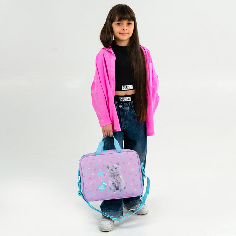 Шкільна текстильна сумка Kite Studio Pets SP26-589