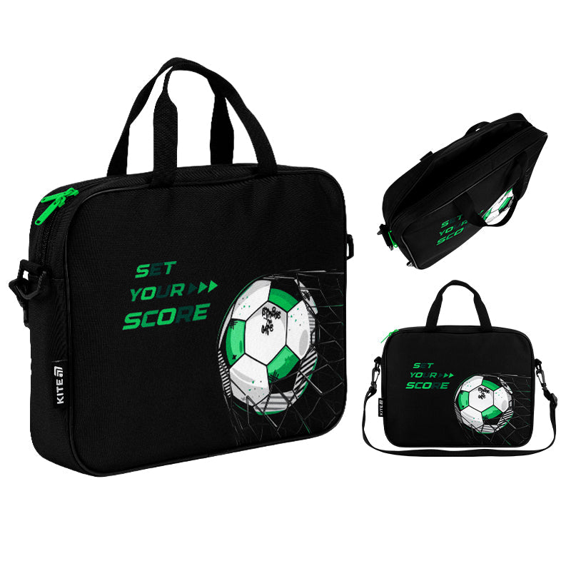 Шкільна текстильна сумка Kite Football K26-589-2