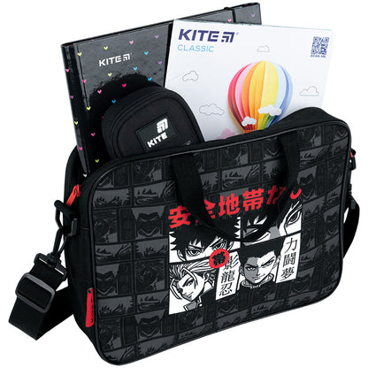 Шкільна текстильна сумка Kite Anime K26-589-3