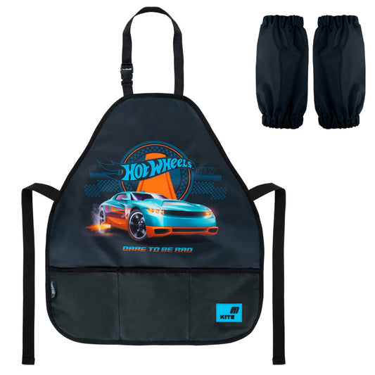 Фартух з нарукавниками Kite Education Hot Wheels HW26-161