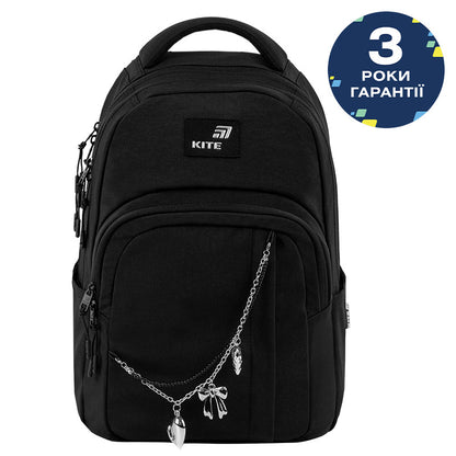 Рюкзак Kite Education teens Black&Charm K26-2578M-1