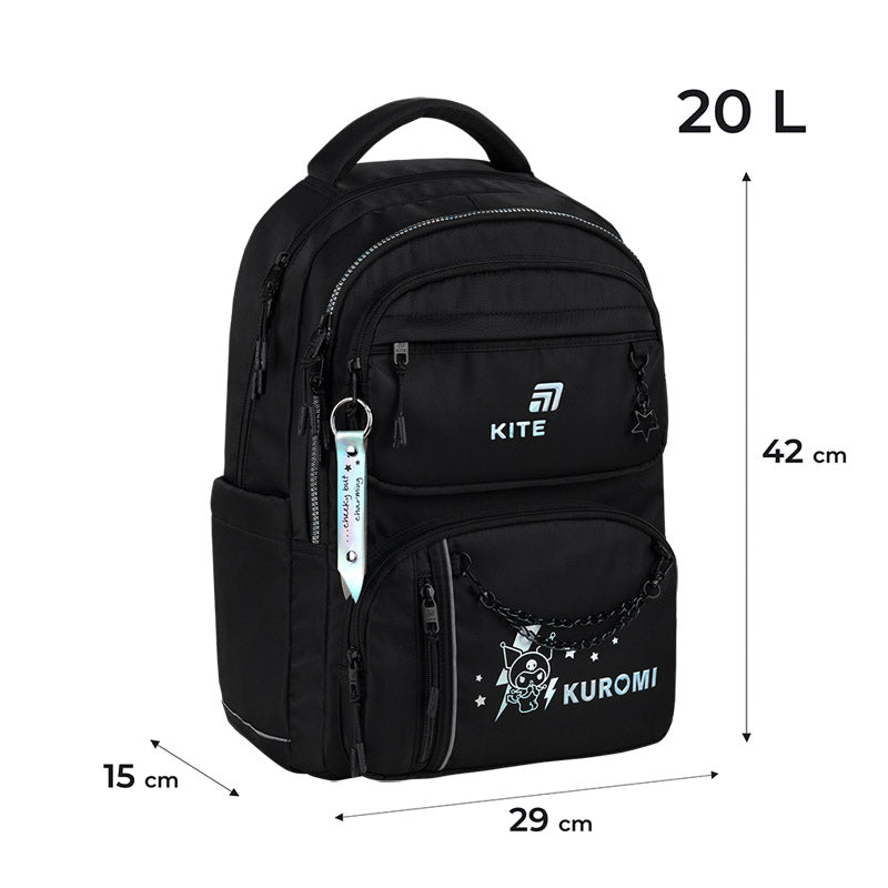 Рюкзак Kite Education teens Kuromi HK26-2594M