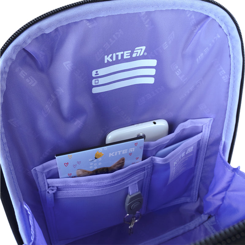 Шкільний набір Kite Education Kuromi SET_HK26-555S-3 (рюкзак, пенал, сумка)