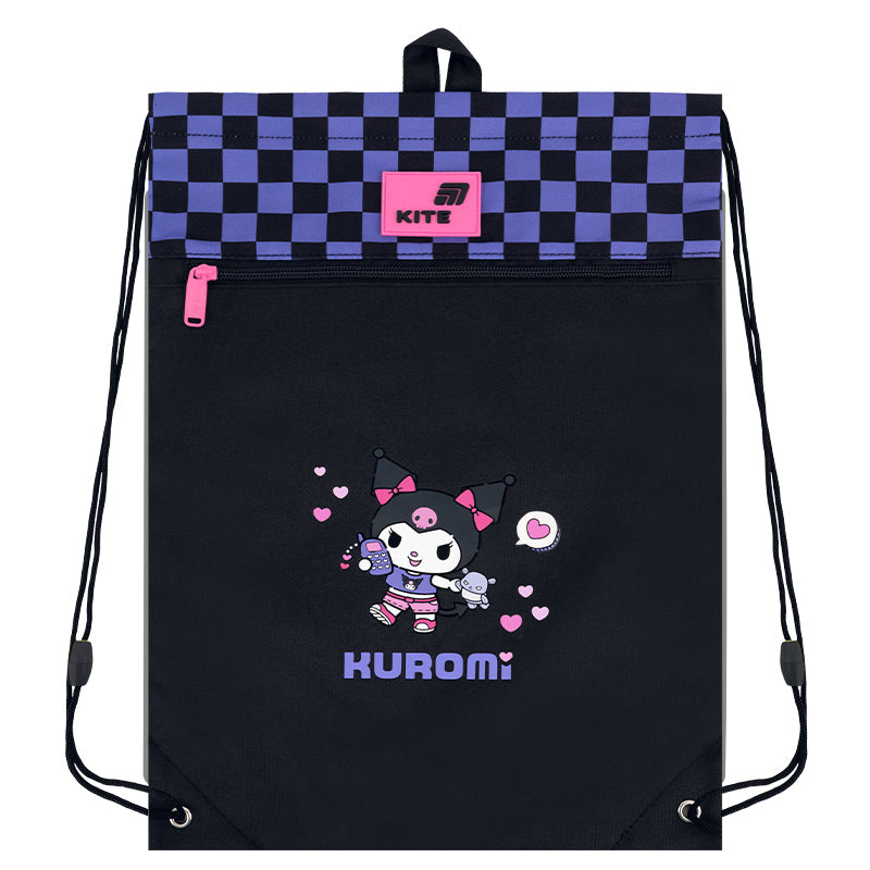 Шкільний набір Kite Education Kuromi SET_HK26-555S-3 (рюкзак, пенал, сумка)