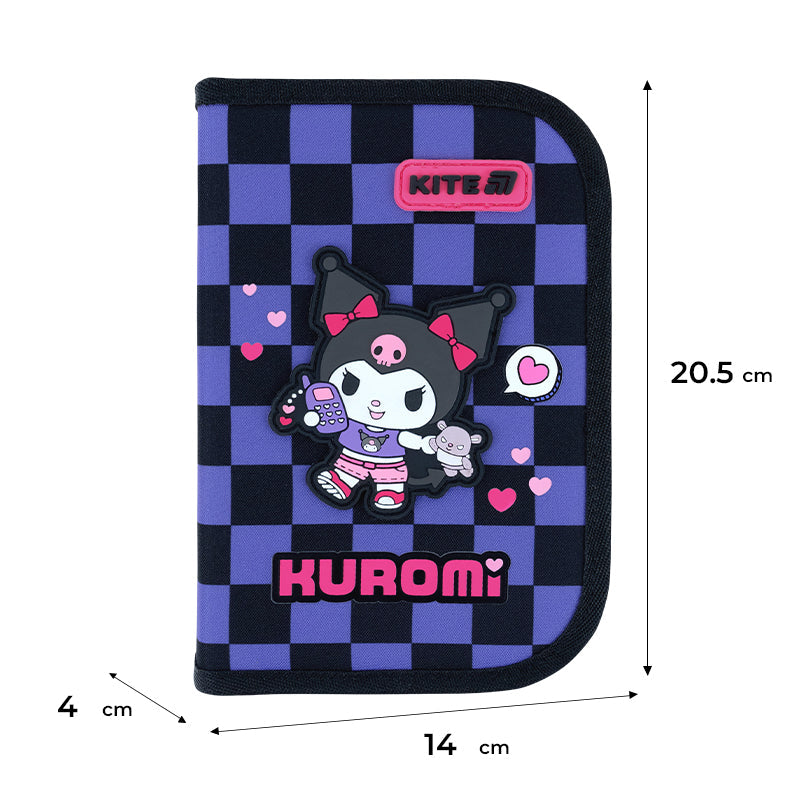 Шкільний набір Kite Education Kuromi SET_HK26-555S-3 (рюкзак, пенал, сумка)