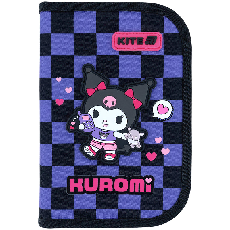 Шкільний набір Kite Education Kuromi SET_HK26-555S-3 (рюкзак, пенал, сумка)