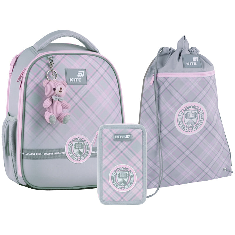 Шкільний набір Kite Education College Line SET_K26-555S-1 (рюкзак, пенал, сумка)