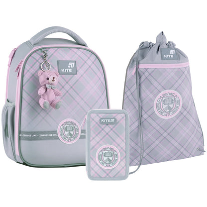 Шкільний набір Kite Education College Line SET_K26-555S-1 (рюкзак, пенал, сумка)