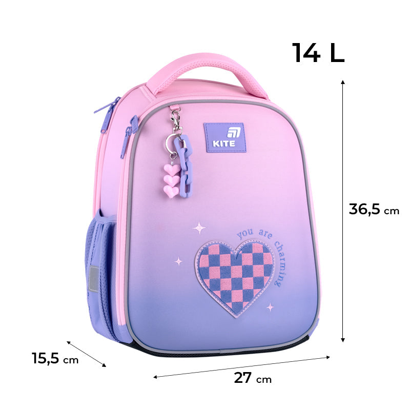Шкільний набір Kite Education Charming SET_K26-555S-4 (рюкзак, пенал, сумка)