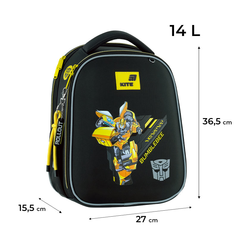 Шкільний набір Kite Education Transformers SET_TF26-555S (рюкзак, пенал, сумка)