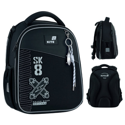 Шкільний набір Kite Education Skate SET_K26-555S-7 (рюкзак, пенал, сумка)