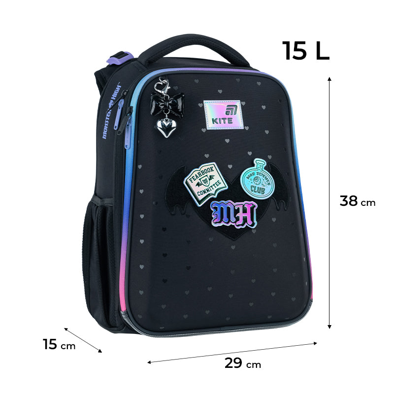 Шкільний набір Kite Education Monster High SET_MH26-531M (рюкзак, пенал, сумка)