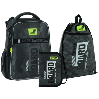 Шкільний набір Kite Education SK8 Board SET_K26-531M-2 (рюкзак, пенал, сумка)