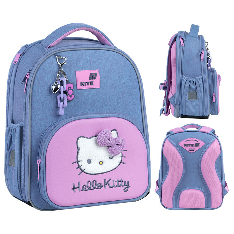 Шкільний набір Kite Education Hello Kitty SET_HK26-556M (рюкзак, пенал, сумка)