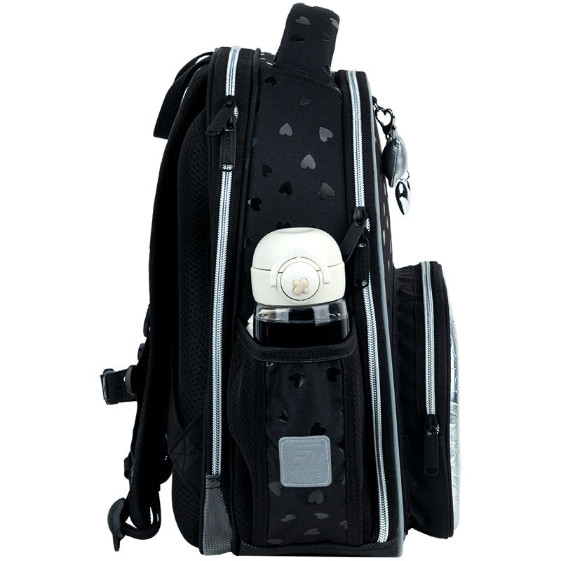 Шкільний набір Kite Education Black&Silver SET_K26-556M-2 (рюкзак, пенал, сумка)