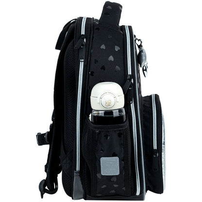Шкільний набір Kite Education Black&Silver SET_K26-556M-2 (рюкзак, пенал, сумка)