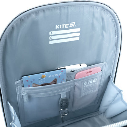 Шкільний набір Kite Education Black&Silver SET_K26-556M-2 (рюкзак, пенал, сумка)