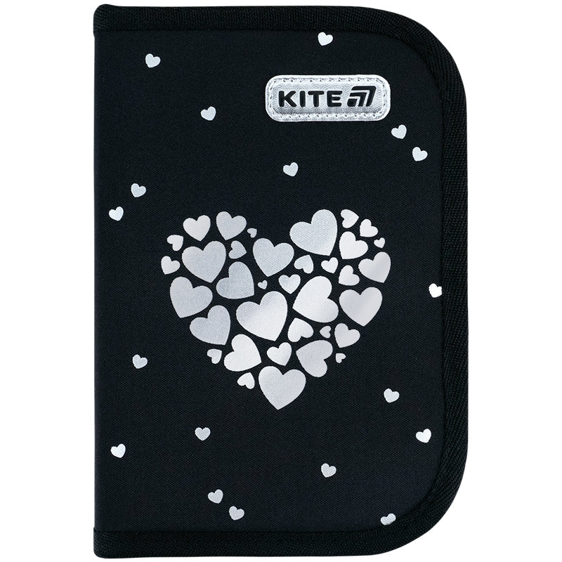 Шкільний набір Kite Education Black&Silver SET_K26-556M-2 (рюкзак, пенал, сумка)