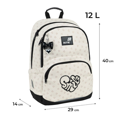 Шкільний набір Kite Education Shimmer&Smile SET_K26-585M-2 (рюкзак, пенал, сумка)
