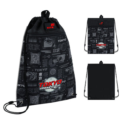 Шкільний набір Kite Education Anime Boy SET_K26-585M-5 (рюкзак, пенал, сумка)