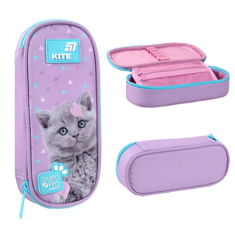 Шкільний набір Kite Education Studio Pets SET_SP26-763S (рюкзак, пенал, сумка)