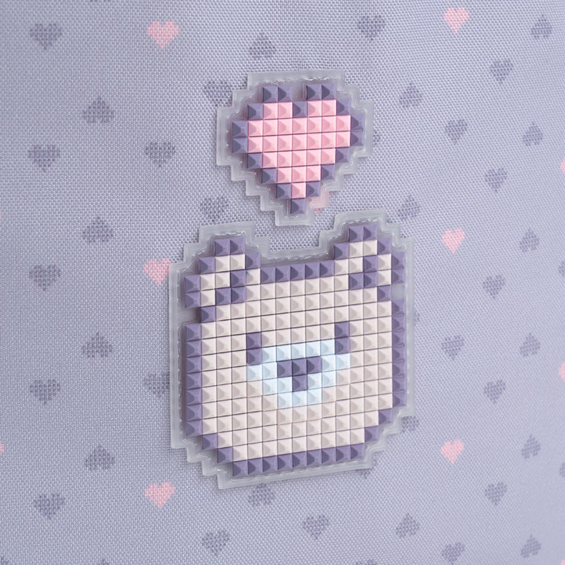 Шкільний набір Kite Education Pixel Love SET_K26-763S-1 (рюкзак, пенал, сумка)