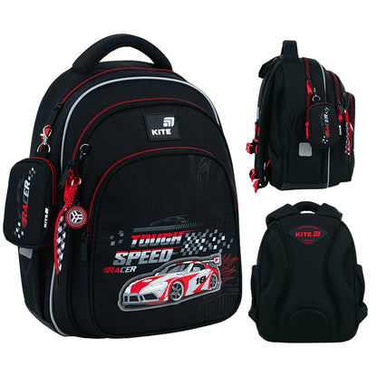 Шкільний набір Kite Education Speed Racer SET_K26-763S-2 (рюкзак, пенал, сумка)