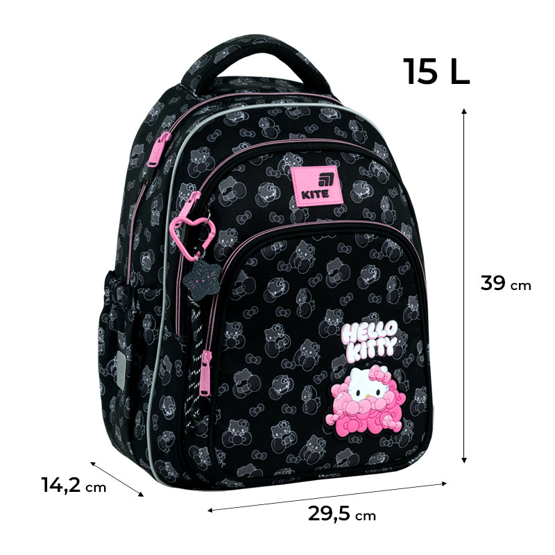 Шкільний набір Kite Education Hello Kitty SET_HK26-763M (рюкзак, пенал, сумка)