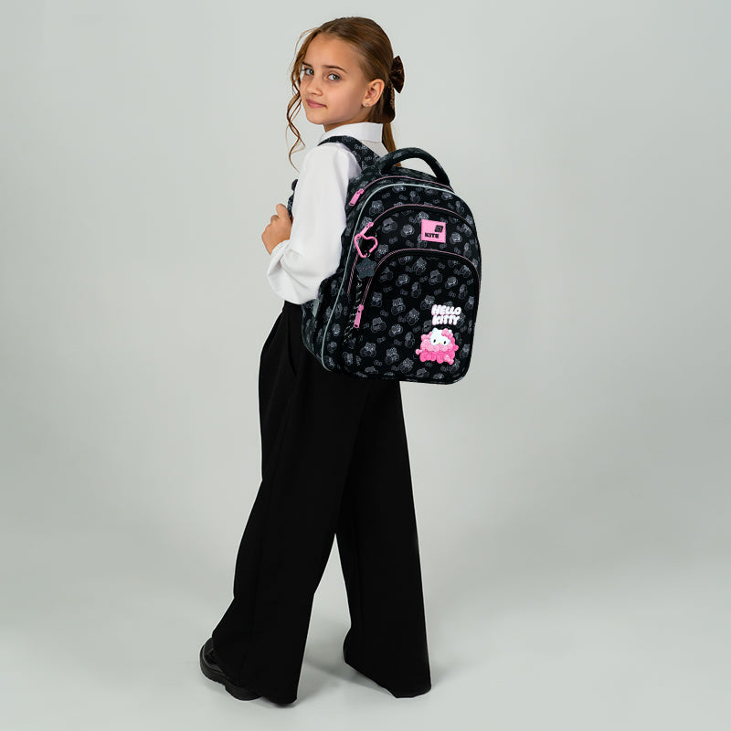 Шкільний набір Kite Education Hello Kitty SET_HK26-763M (рюкзак, пенал, сумка)