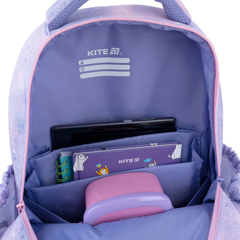 Шкільний набір Kite Education Fancy SET_K26-763M-1 (рюкзак, пенал, сумка)
