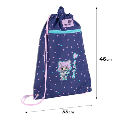 Шкільний набір Kite Education Type Love SET_K26-763M-2 (рюкзак, пенал, сумка)