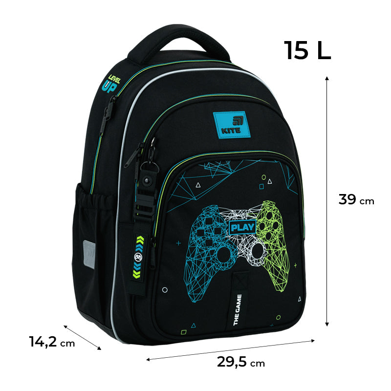 Шкільний набір Kite Education Next Level SET_K26-763M-4 (рюкзак, пенал, сумка)