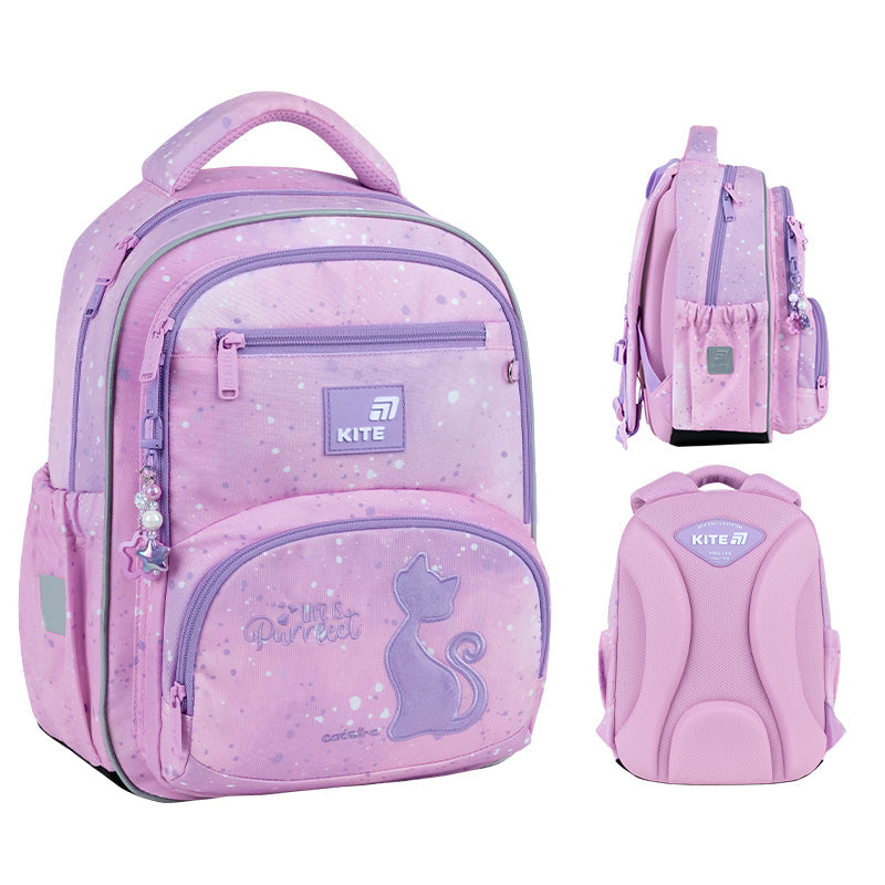 Шкільний набір Kite Education Catsline SET_K26-773M-1 (рюкзак, пенал, сумка)