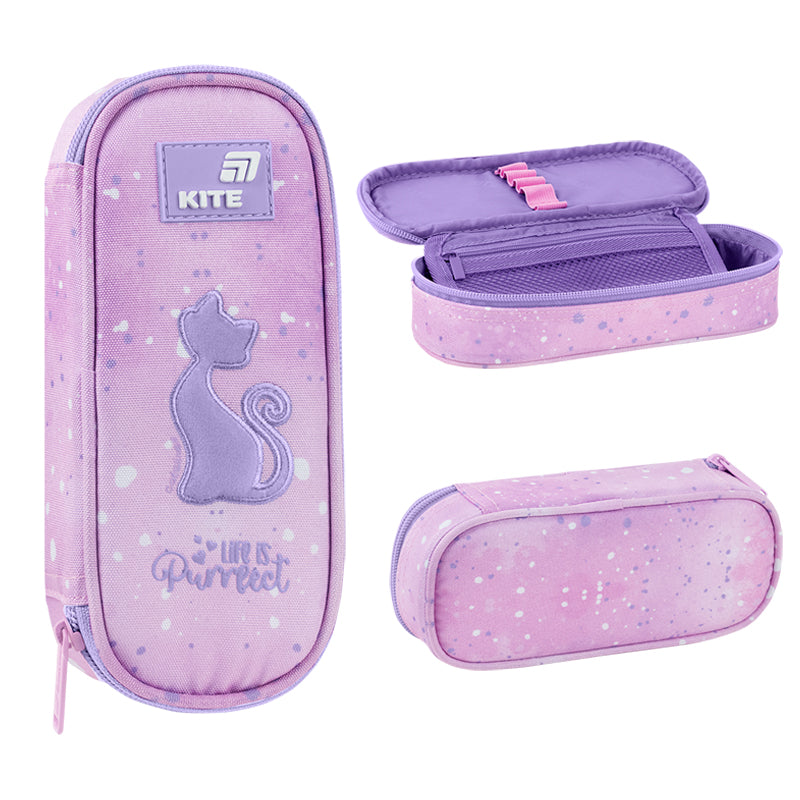 Шкільний набір Kite Education Catsline SET_K26-773M-1 (рюкзак, пенал, сумка)