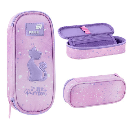 Шкільний набір Kite Education Catsline SET_K26-773M-1 (рюкзак, пенал, сумка)