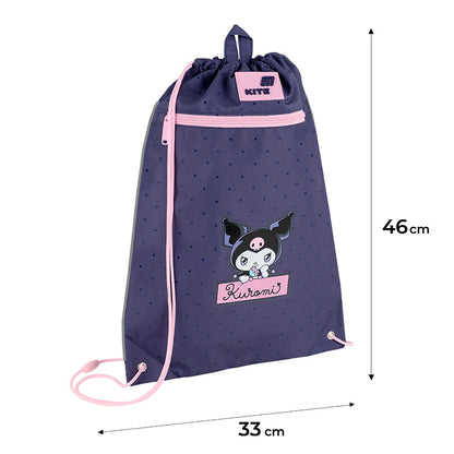 Шкільний набір Kite Education Kuromi SET_HK26-773M (рюкзак, пенал, сумка)