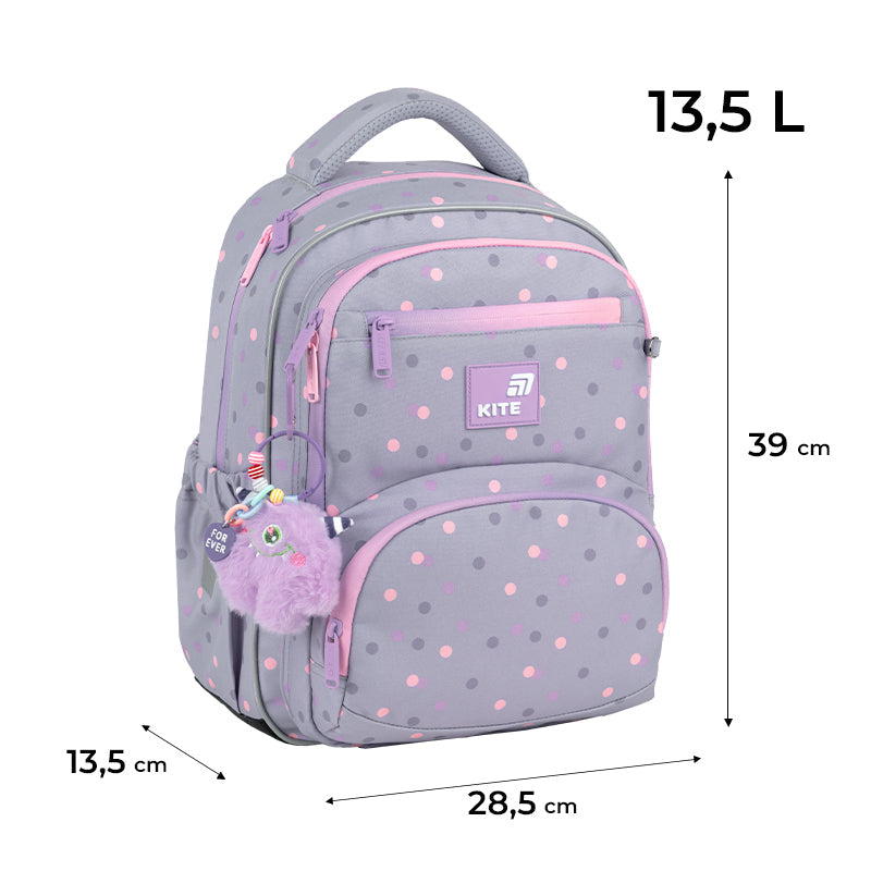 Шкільний набір Kite Education Cute Monster SET_K26-773M-3 (рюкзак, пенал, сумка)