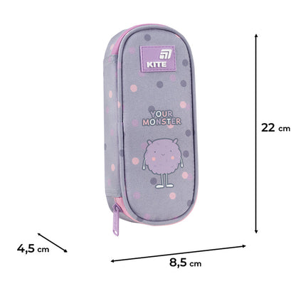 Шкільний набір Kite Education Cute Monster SET_K26-773M-3 (рюкзак, пенал, сумка)